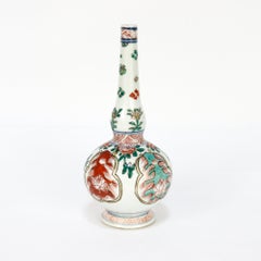 Antique Japanese Imari Porcelain Gourd-Shaped Cabinet Vase
