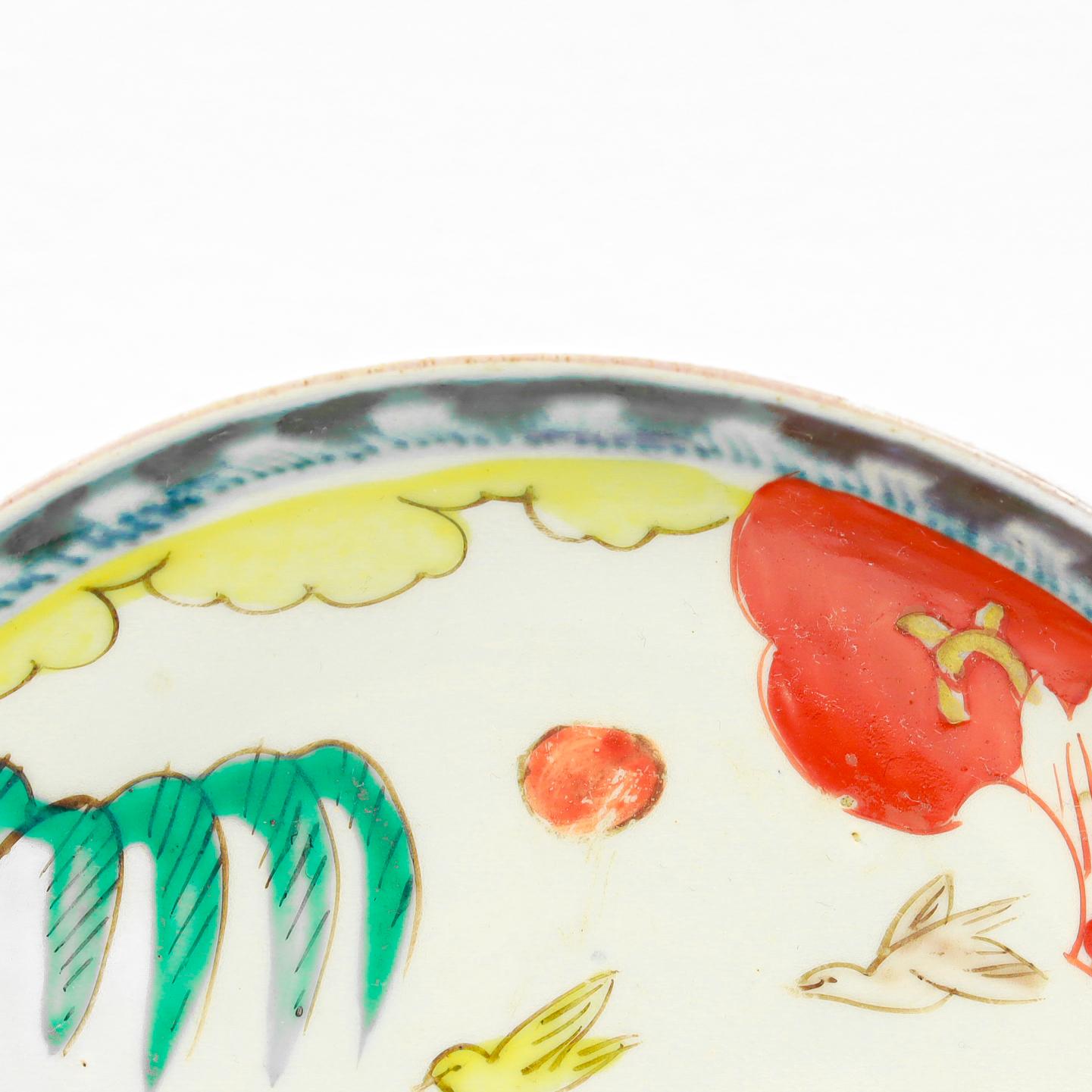 Antiker japanischer Imari Porcelain Teller oder Schale im Angebot 3