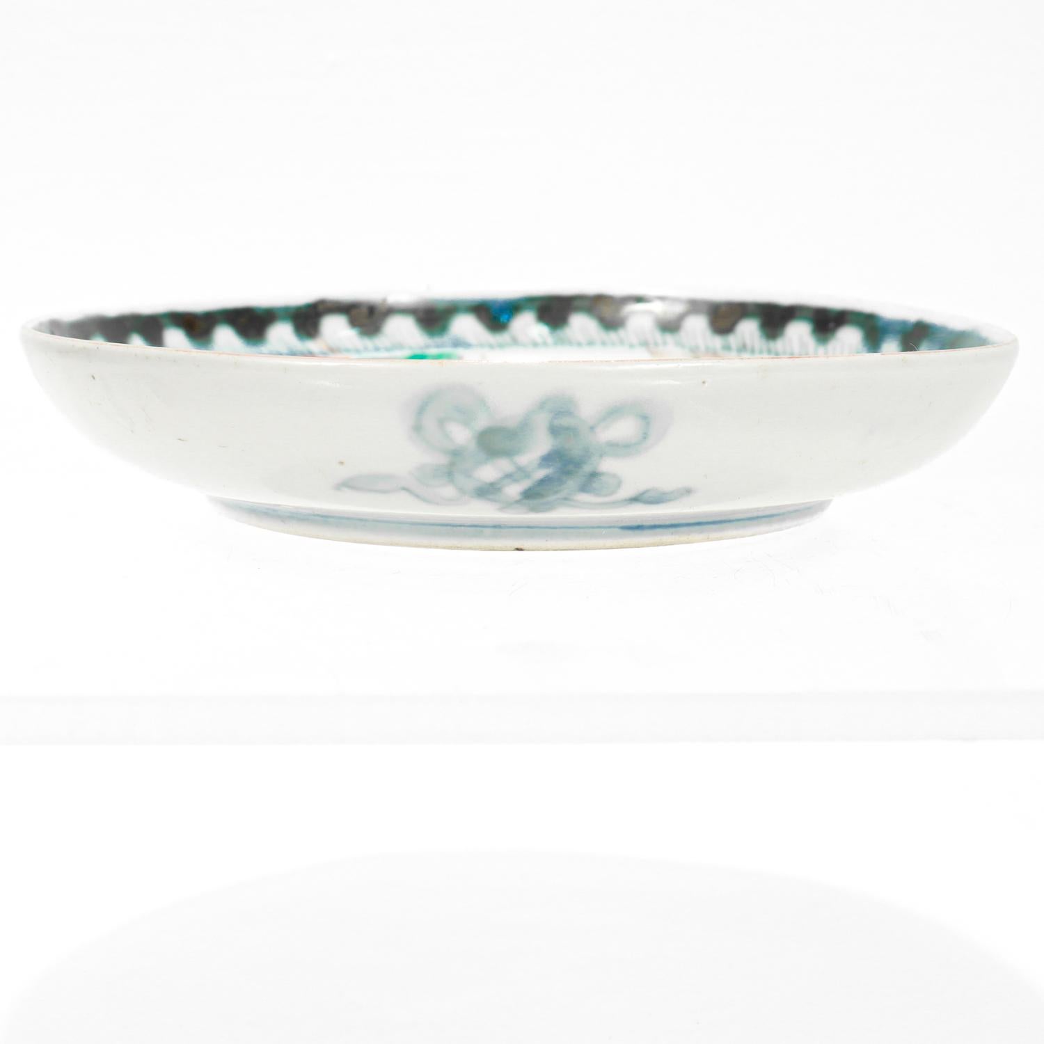 Antiker japanischer Imari Porcelain Teller oder Schale im Zustand „Gut“ im Angebot in Philadelphia, PA