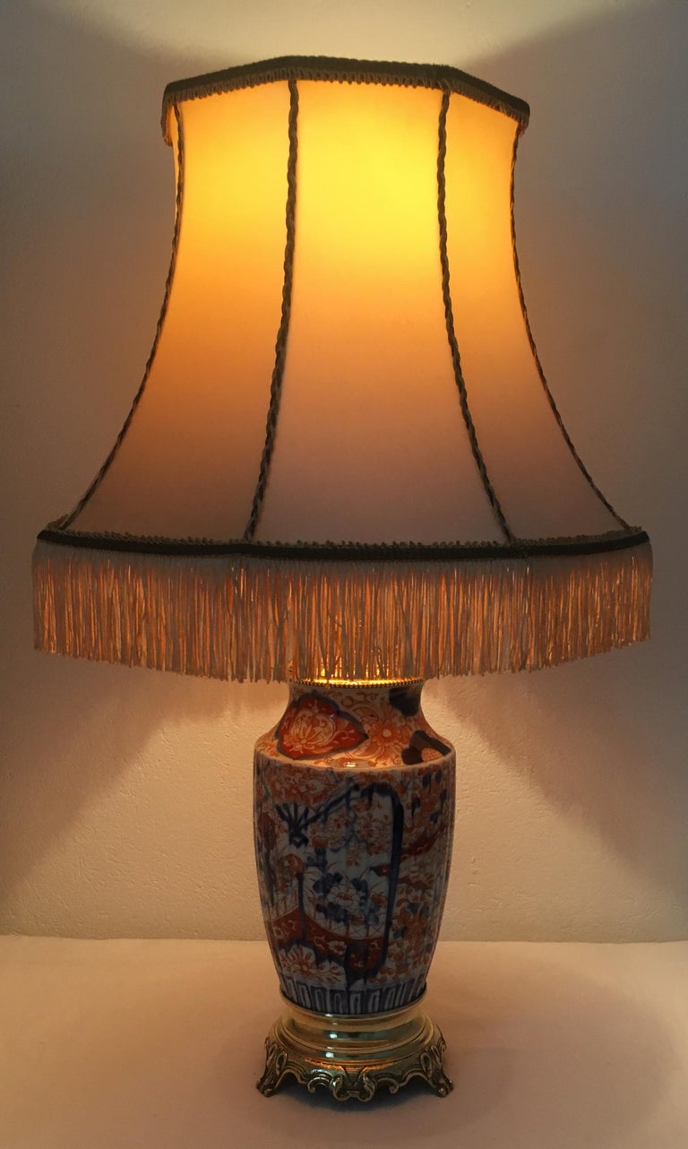 Japanese Imari Porcelain Vase Converted Table Lamp at 1stDibs antique