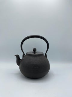 Antique Japanese Kettle with Iron Tetsubin 1930s
