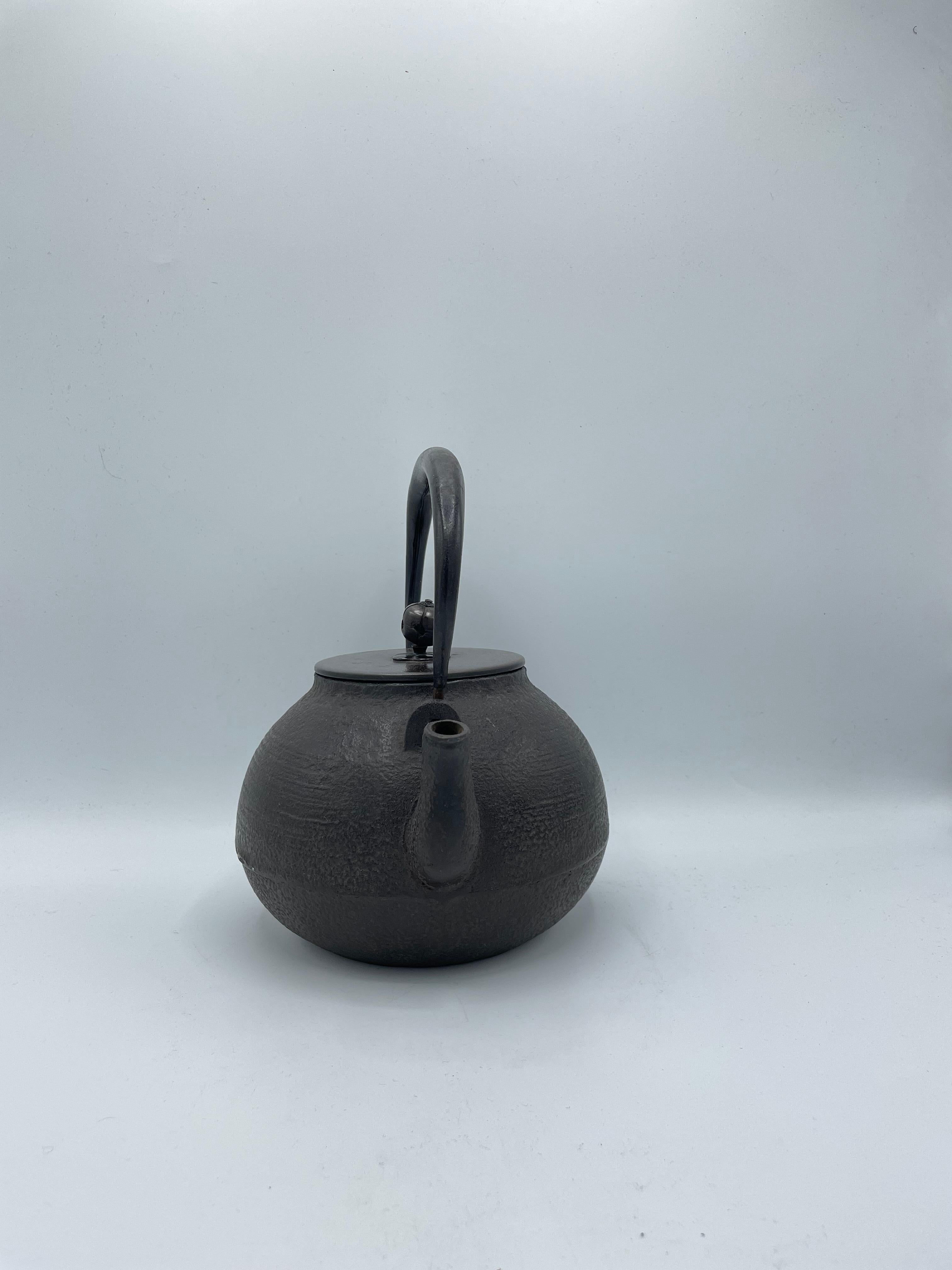 Antique Japanese Kettle with Iron Tetsubin 1930s 1