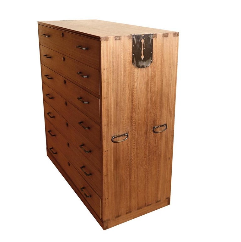 Antique Japanese Kiri Tansu, Taisho Period For Sale at 1stdibs