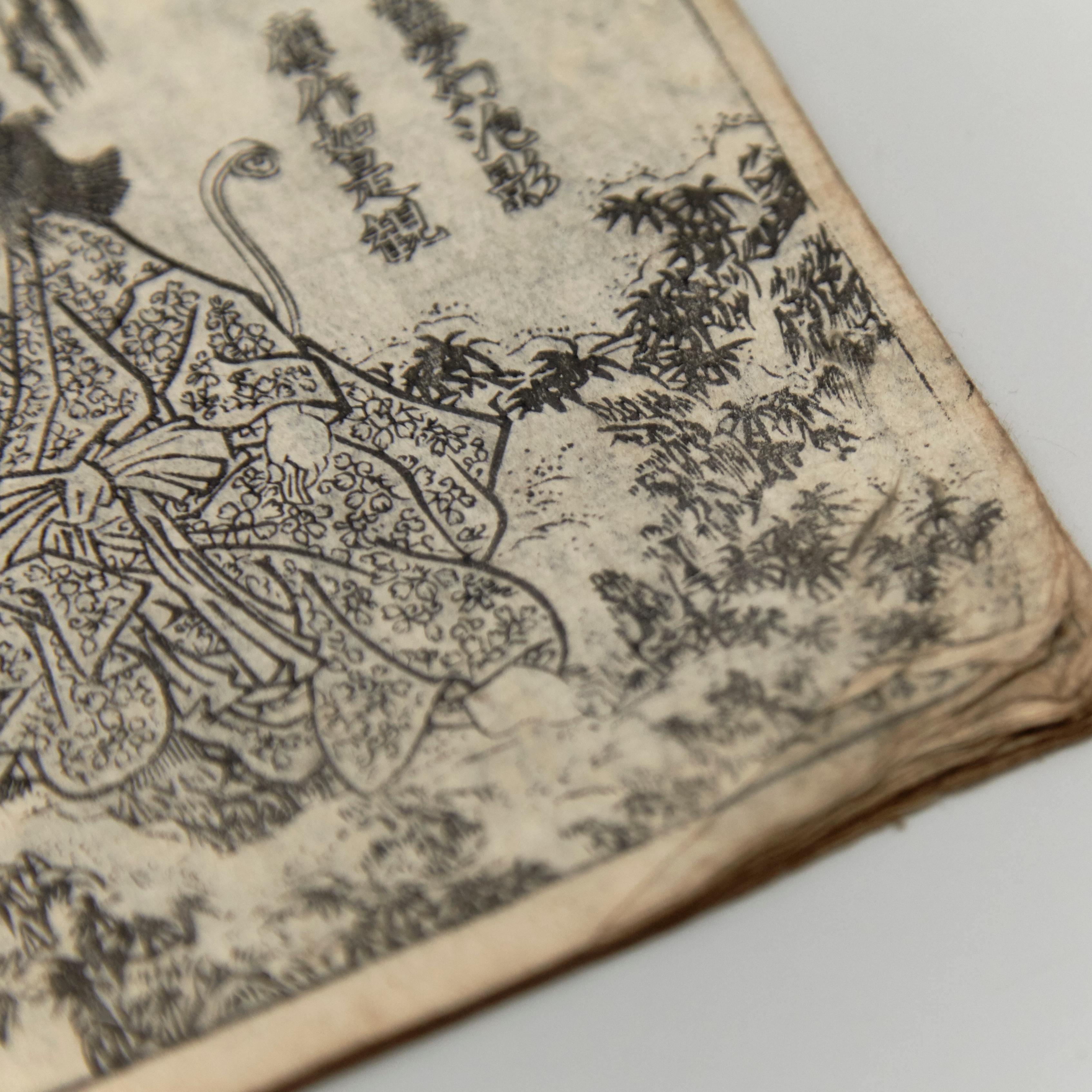 Antique Japanese Kusazoshi Book Edo Period, circa 1860 3