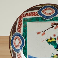 Antike japanische Kutani-Porzellanschale