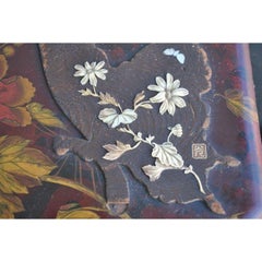 Antique Japanese Lacquer Jewelry Box Towards the End of the 19th Century