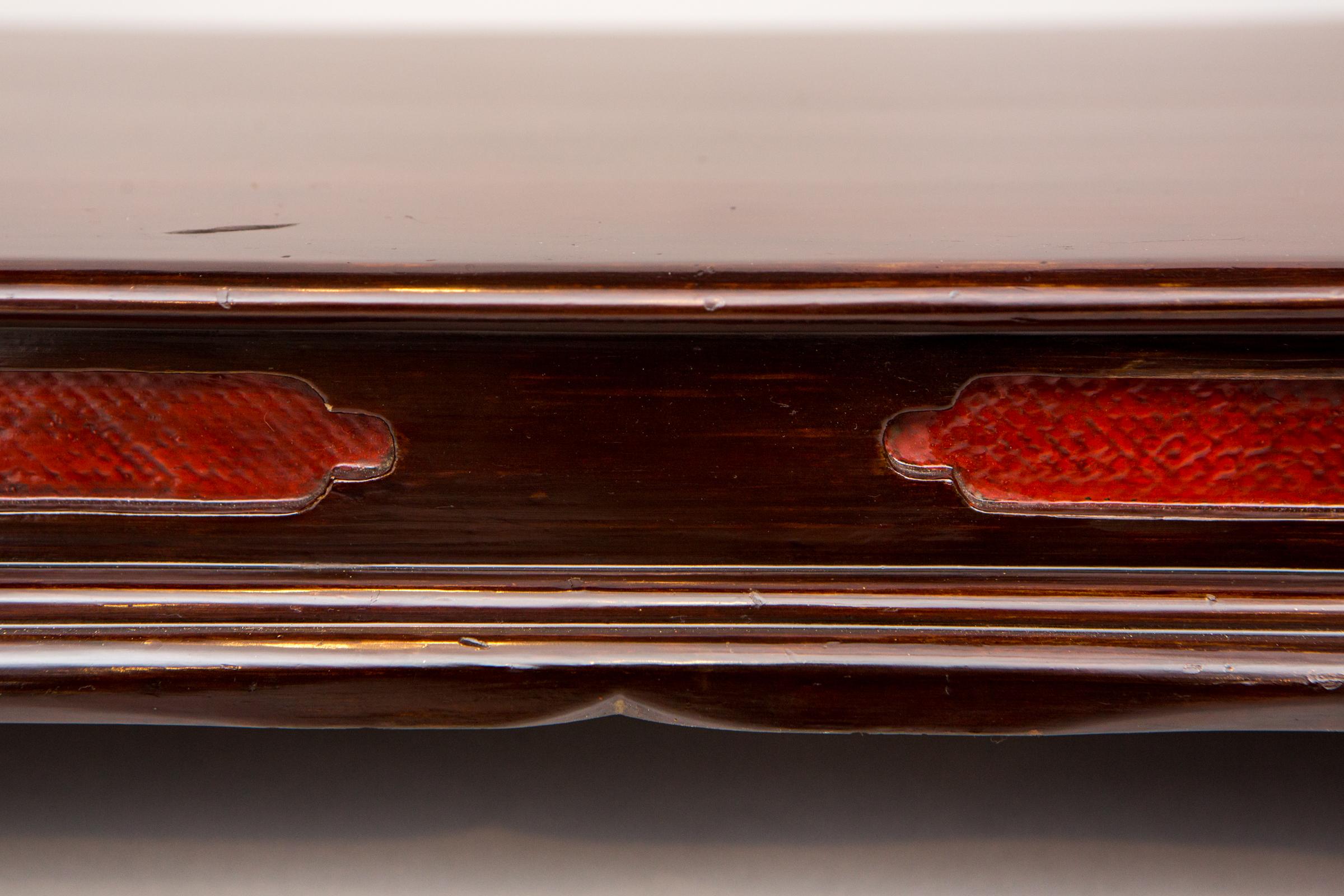 Early 19th Century Antique Japanese Lacquer Presentation Table For Sale