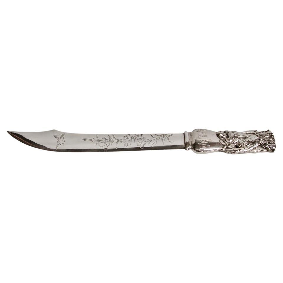 Beautiful Sterling Silver Handled Letter Opener 1921 