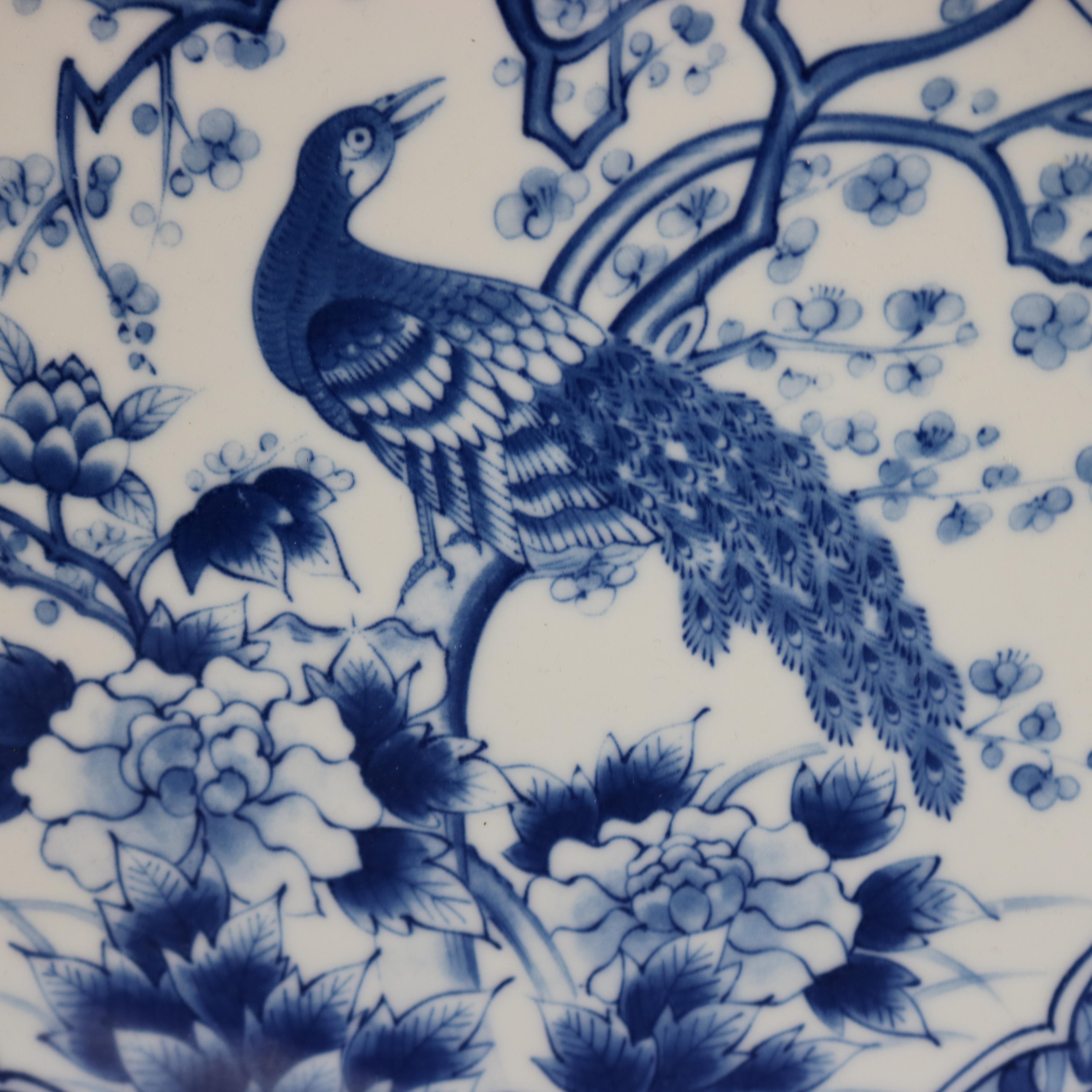 antique japanese blue and white porcelain