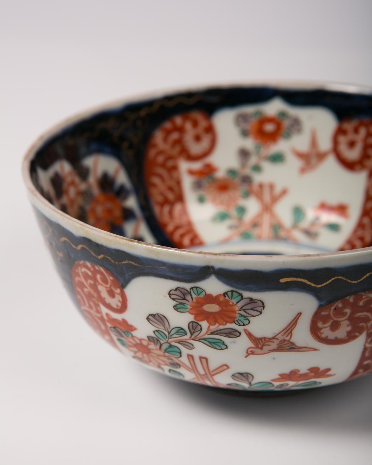 Japonisme Antique Imari Japanese Meiji Bowl