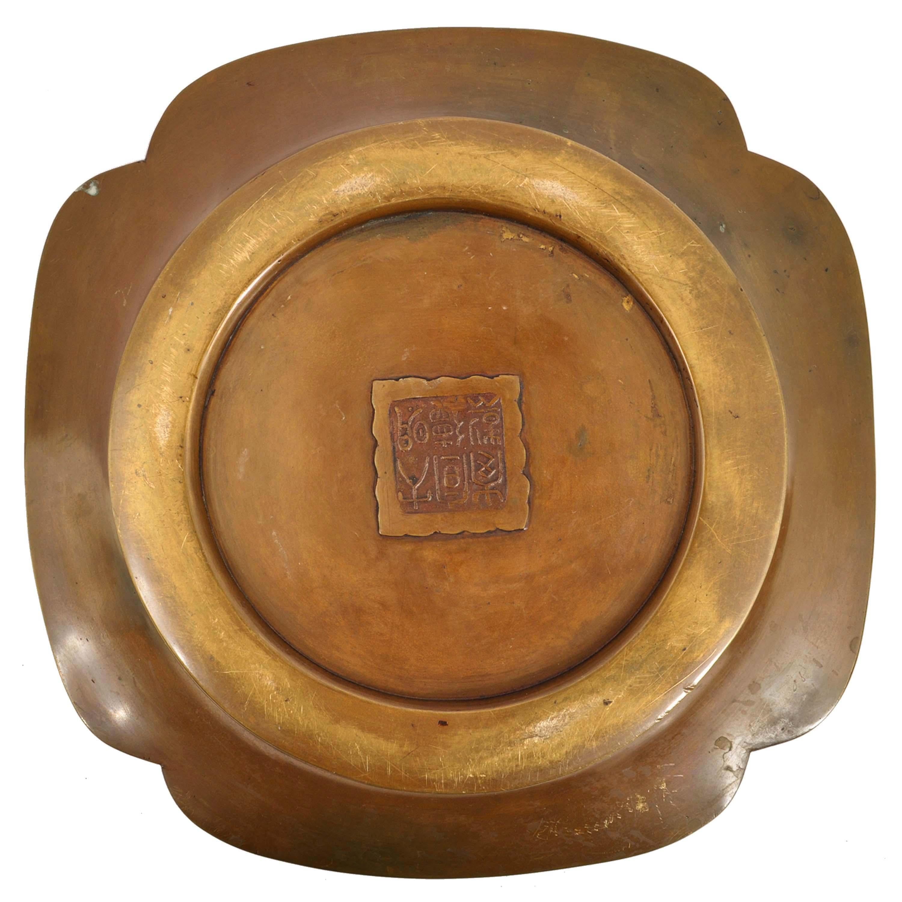 Antique Japanese Meiji Bronze Censer Insence Koro Hand Warmer Brazier 1890 For Sale 7