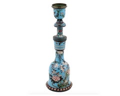 Antique Japanese Meiji Cloisonne Enamel Hookah