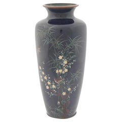 Antique Japanese Meiji Period Cloisonne Vase