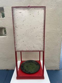 Antique Japanese Meiji Period Floor Lamp / Lantern