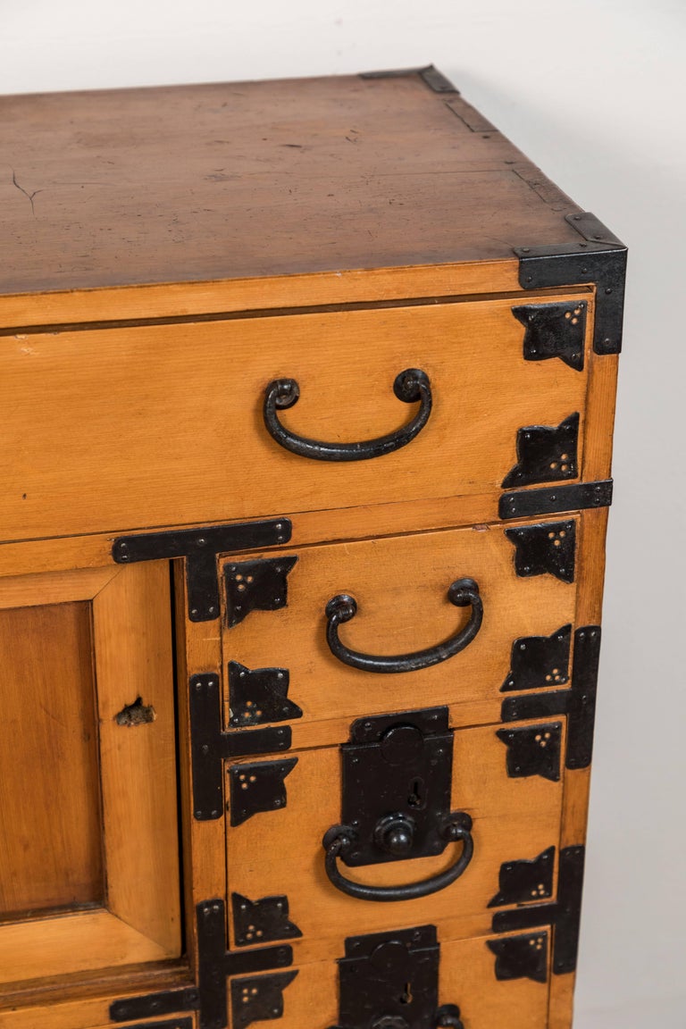 Antique Japanese Merchant's Chest For Sale at 1stDibs