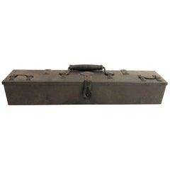 Antique Japanese Metal Gun Box