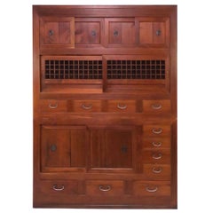 Used Japanese Mizuya Kitchen Tansu