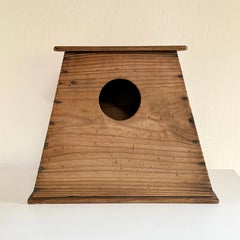 Antique Japanese Modernist Shopkeepers Stool 1900's