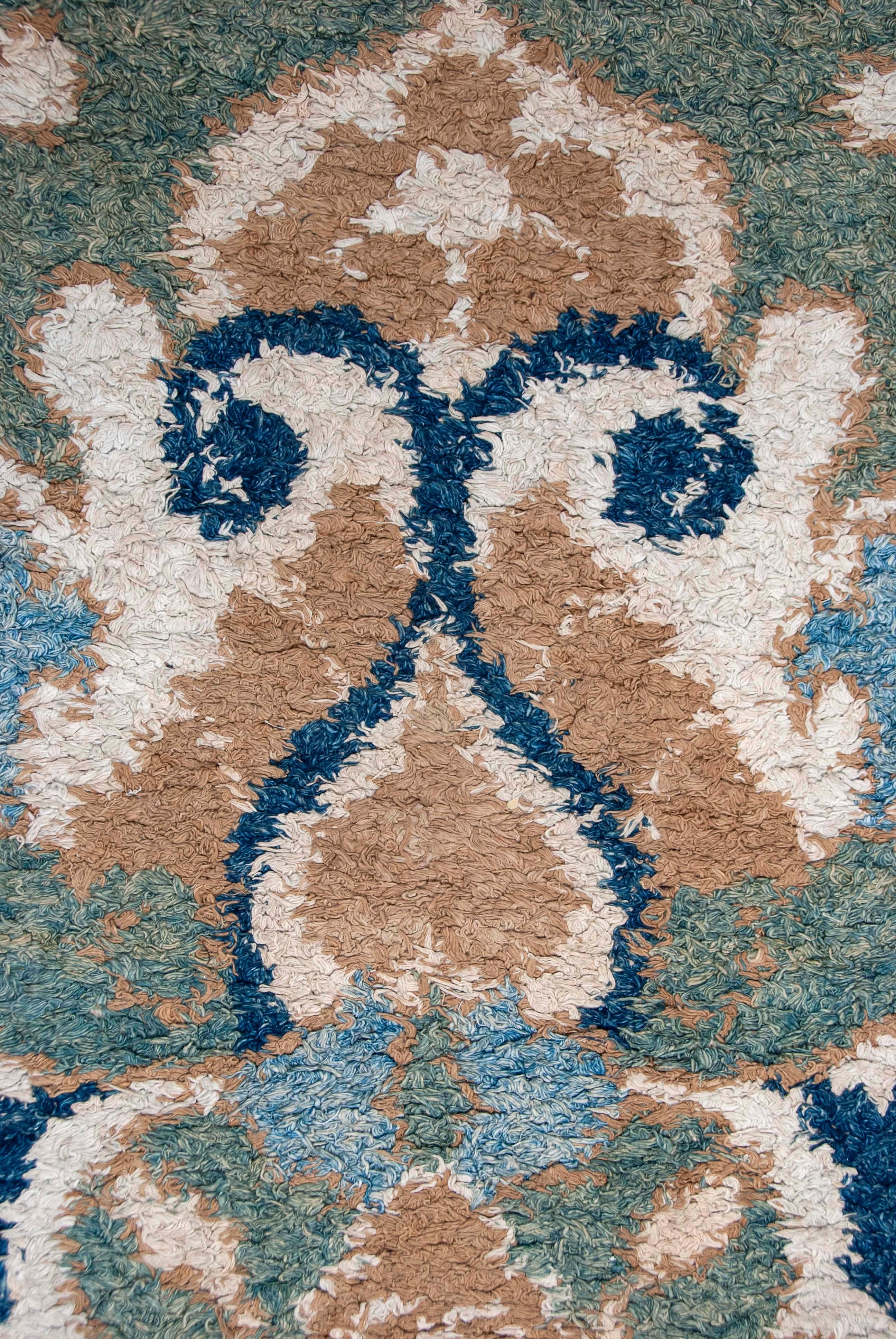 Japonais Tapis japonais ancien Nabeshima (Dantsu) en vente