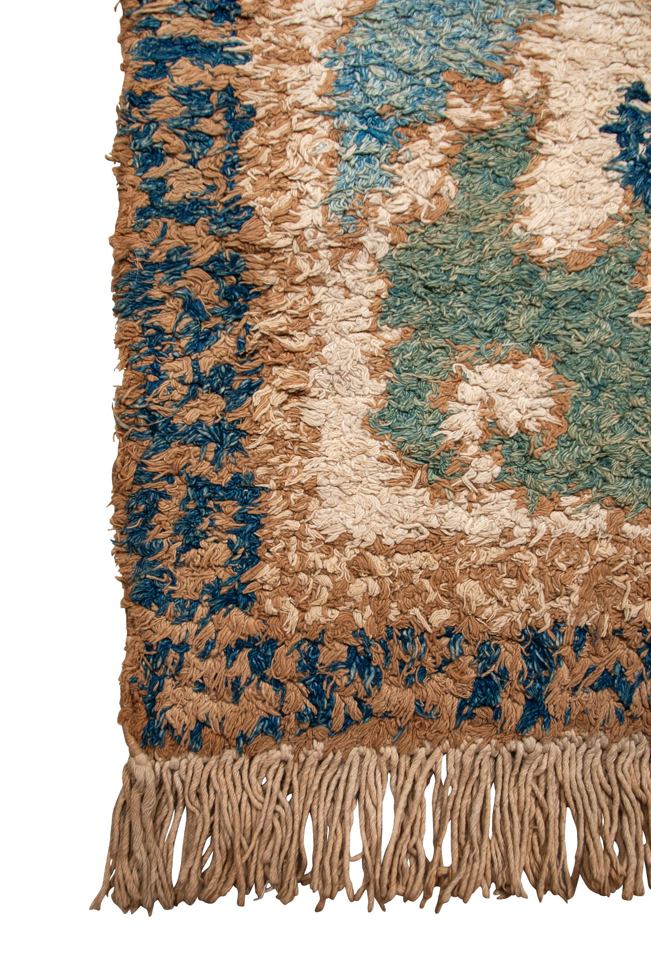 Tapis japonais ancien Nabeshima (Dantsu) Bon état - En vente à Point Richmond, CA