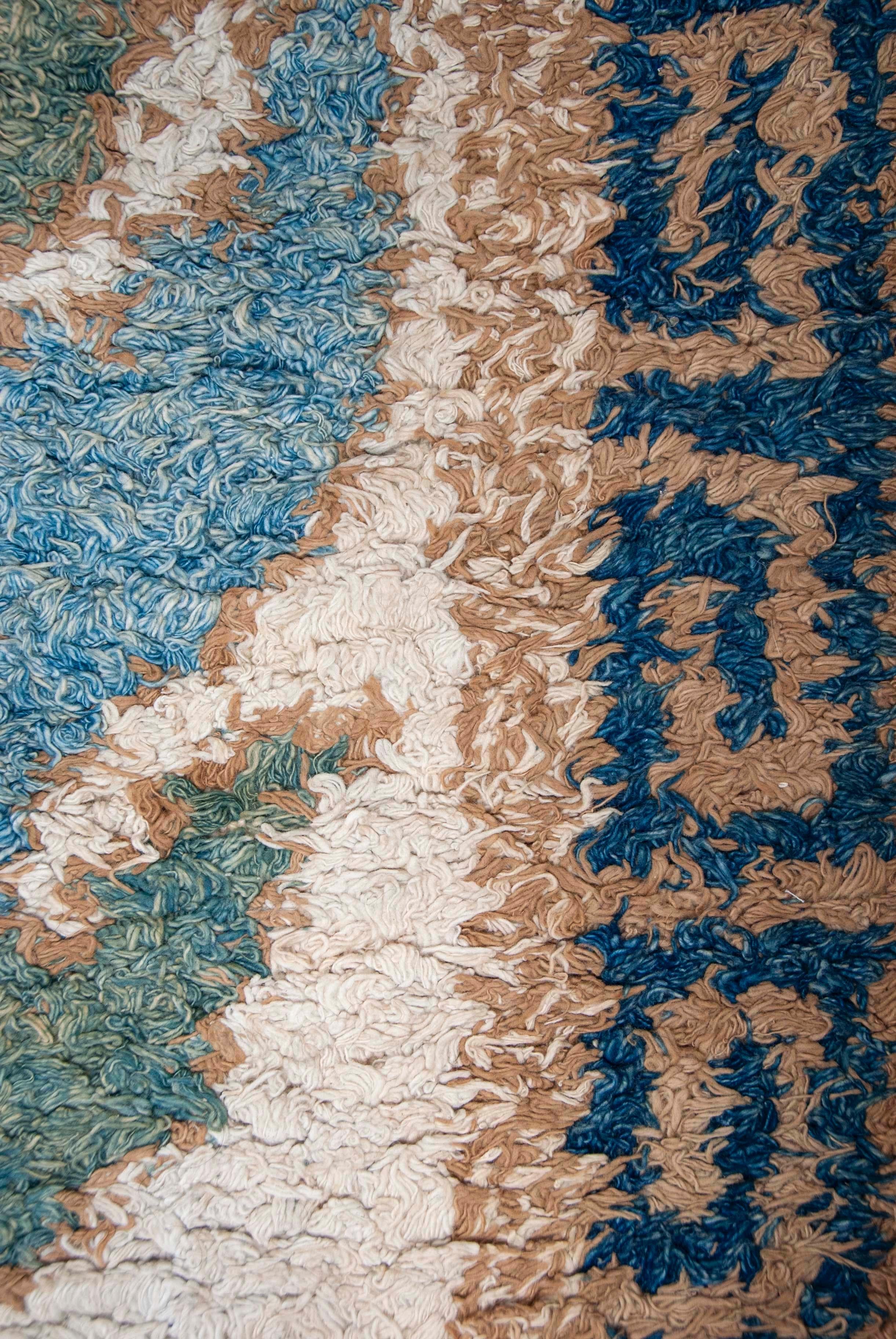 20ième siècle Tapis japonais ancien Nabeshima (Dantsu) en vente