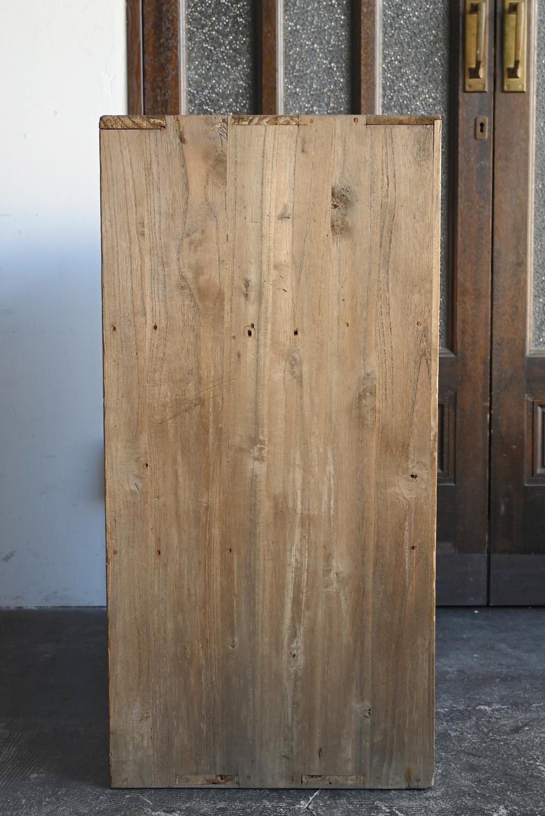 Ancien tiroir japonais en bois de paulownia / début du 20e siècle / tansu en bois en vente 5