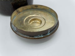 Antique Japanese Pitcher with Copper in 1920s for Tea Ceremony