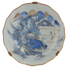 Antikes japanisches, polychromes, japanisches, figurales Meiji-Arita-Porzellan des 19. Jahrhunderts