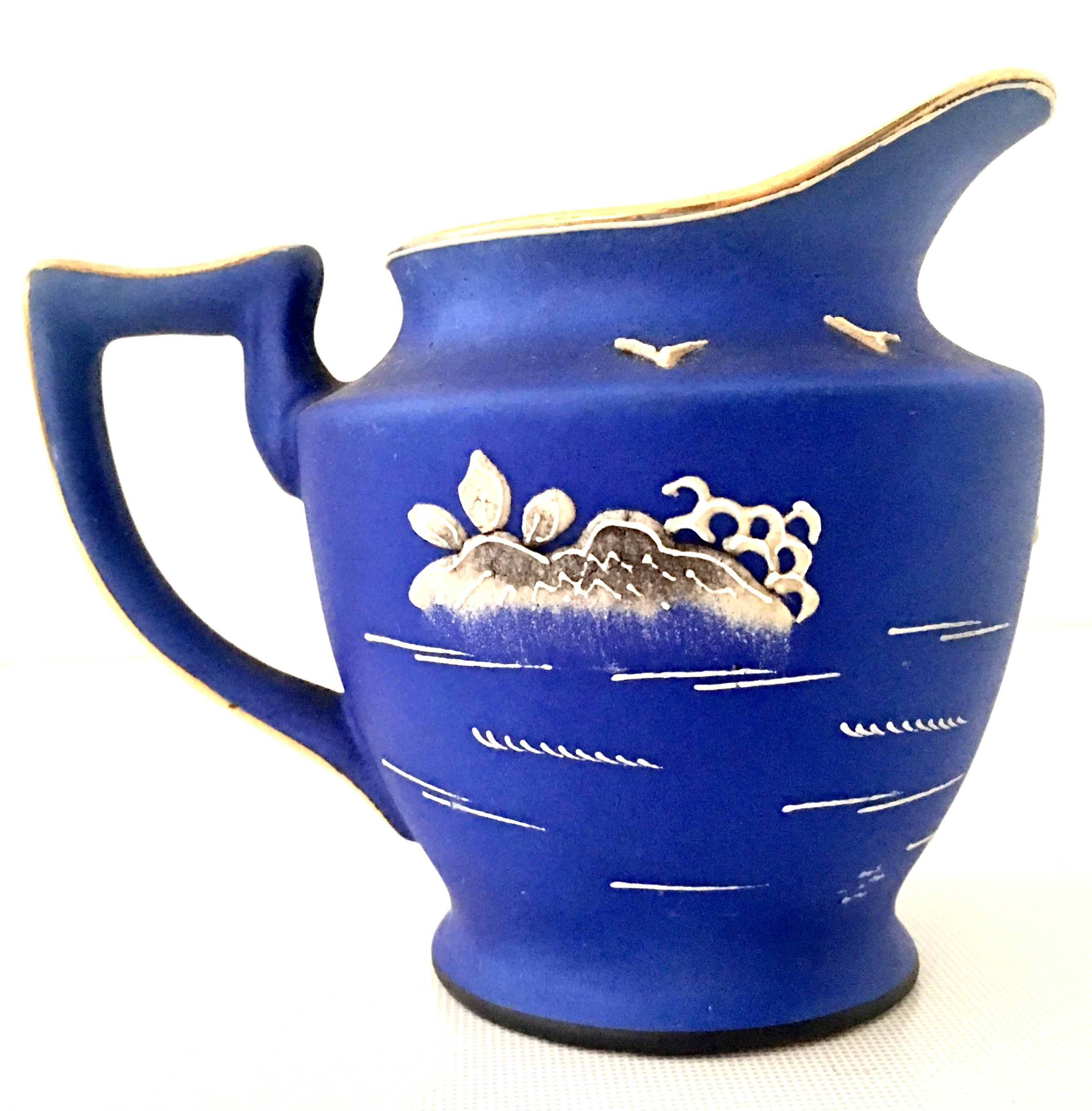 Antique Japanese Porcelain Hand-Painted Moriage Coffee/Tea, S/10 7
