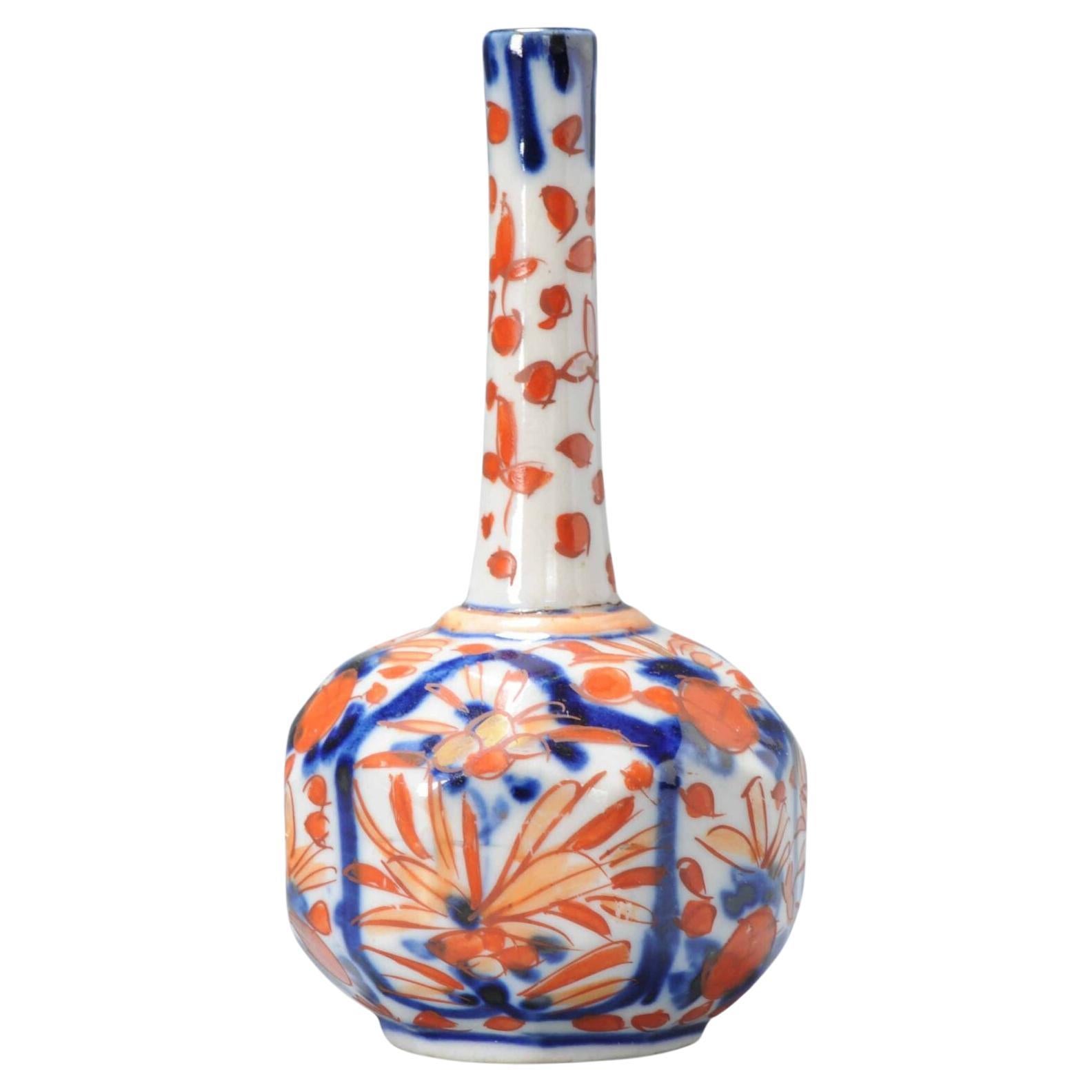 Antike japanische Imari-Vasen aus Porzellan aus der Meji-Periode Arita, Japan, 19. Jahrhundert