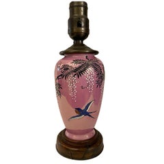 Japanese Porcelain Table Lamp