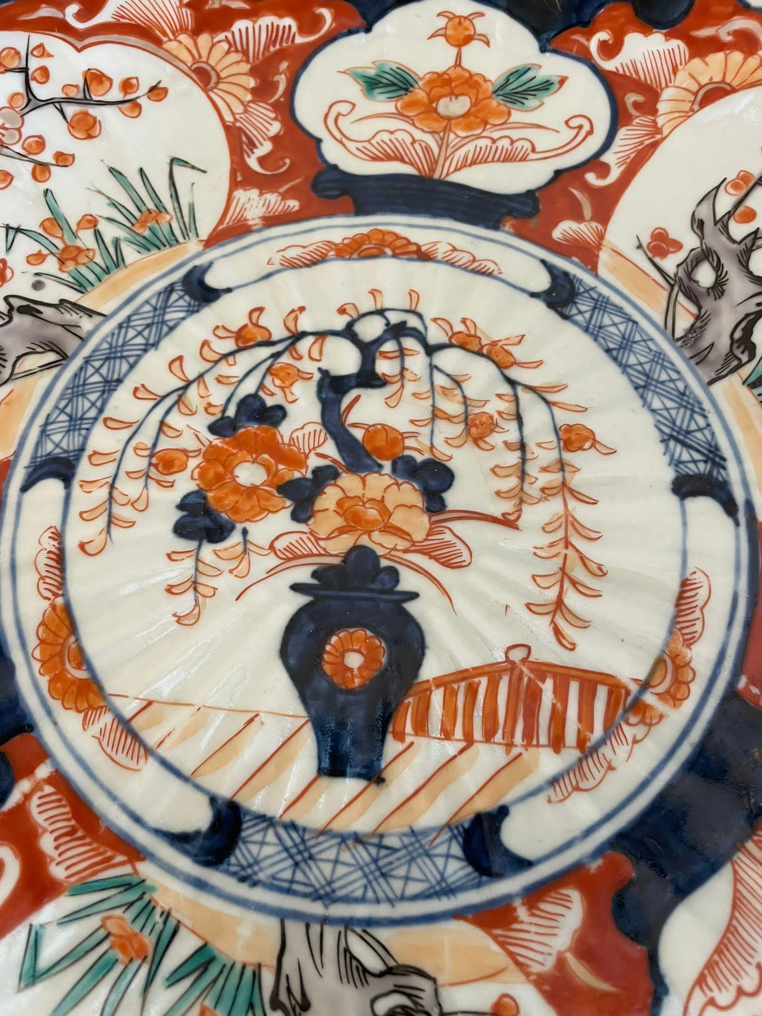 Antique Japanese Quality Imari Plate In Good Condition In Suffolk, GB