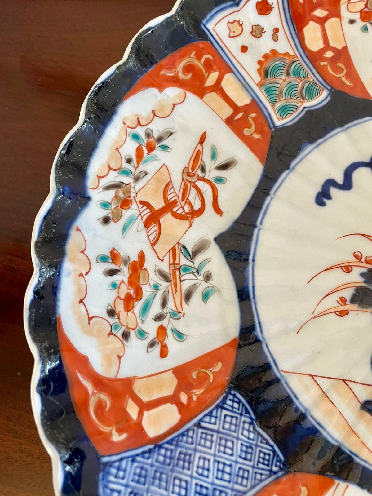Antique Japanese Quality Imari Plate For Sale 3