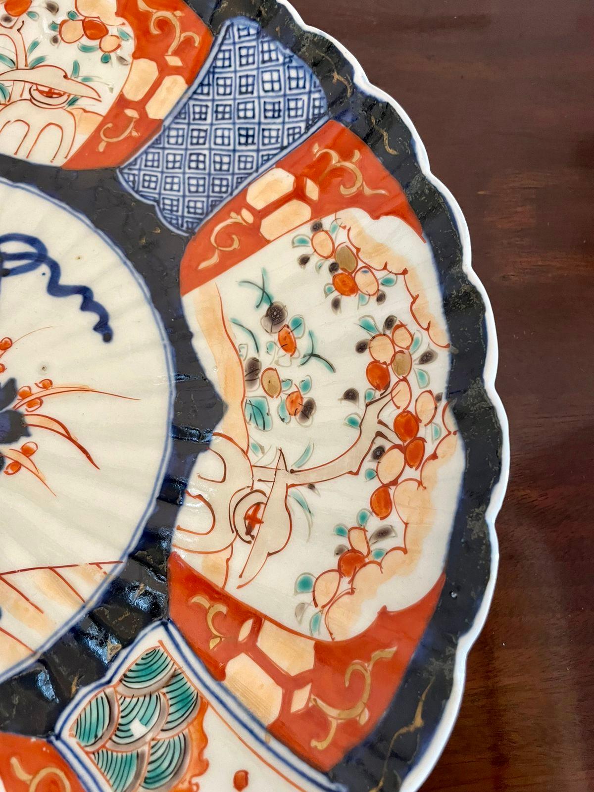 Antique Japanese Quality Imari Plate For Sale 4