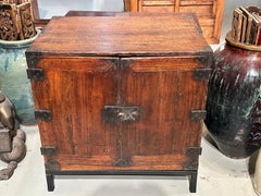 Antique Japanese Rare Early Edo Era (dated 1675!) Document Tansu 30"H