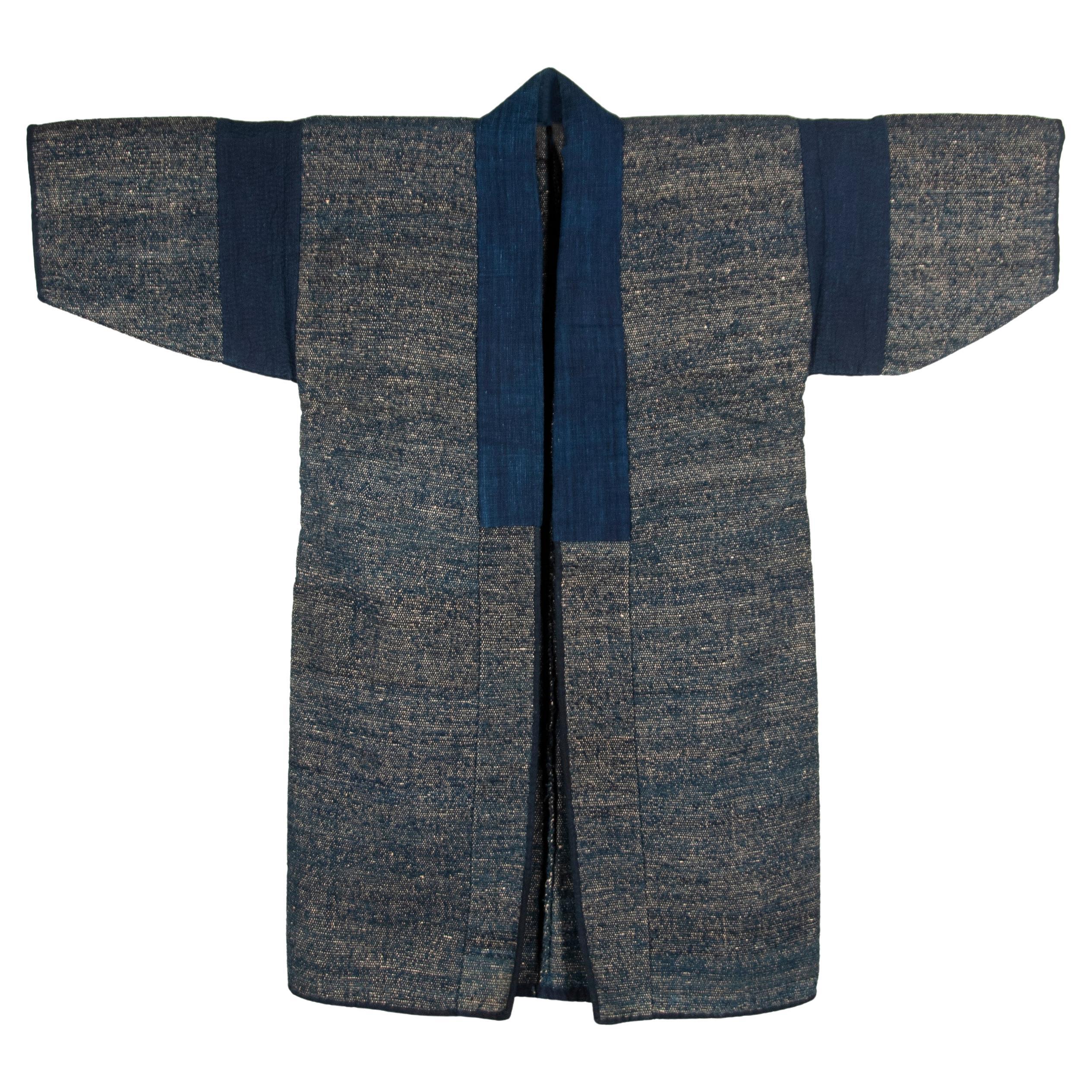 Chaqueta de granjero japonesa antigua reciclada Saki-Ori
