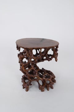 Antique Japanese Root Stand