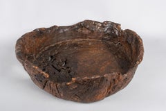 Antique Japanese Rustic Burl Bowl