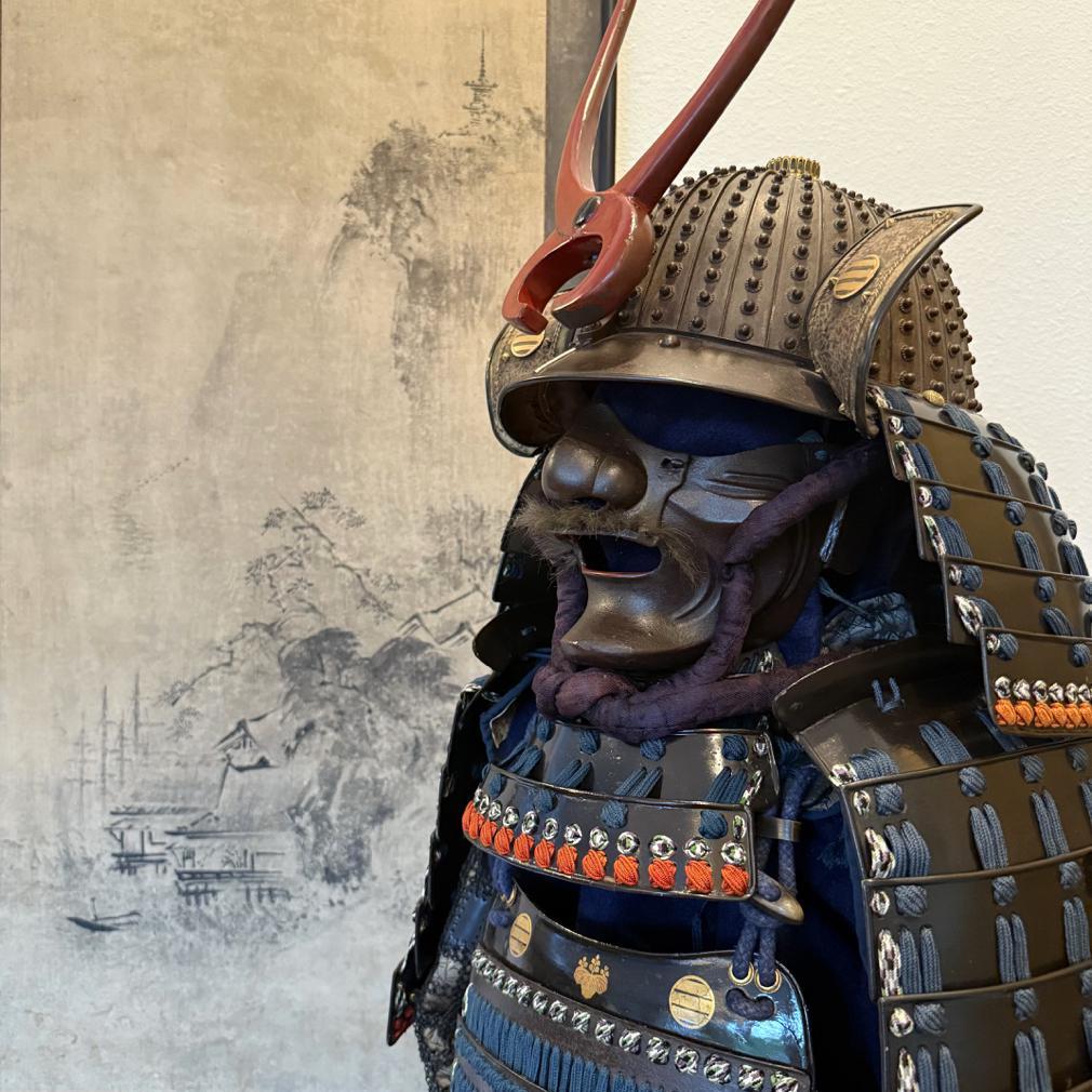 Ancienne armure japonaise de samouraï, période Edo, 18e siècle en vente 13