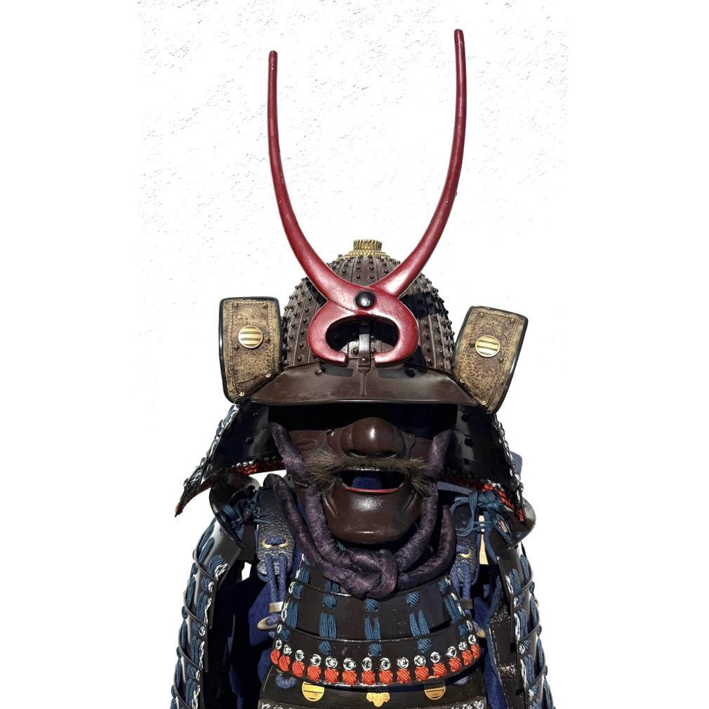 Ancienne armure japonaise de samouraï, période Edo, 18e siècle Bon état - En vente à Point Richmond, CA