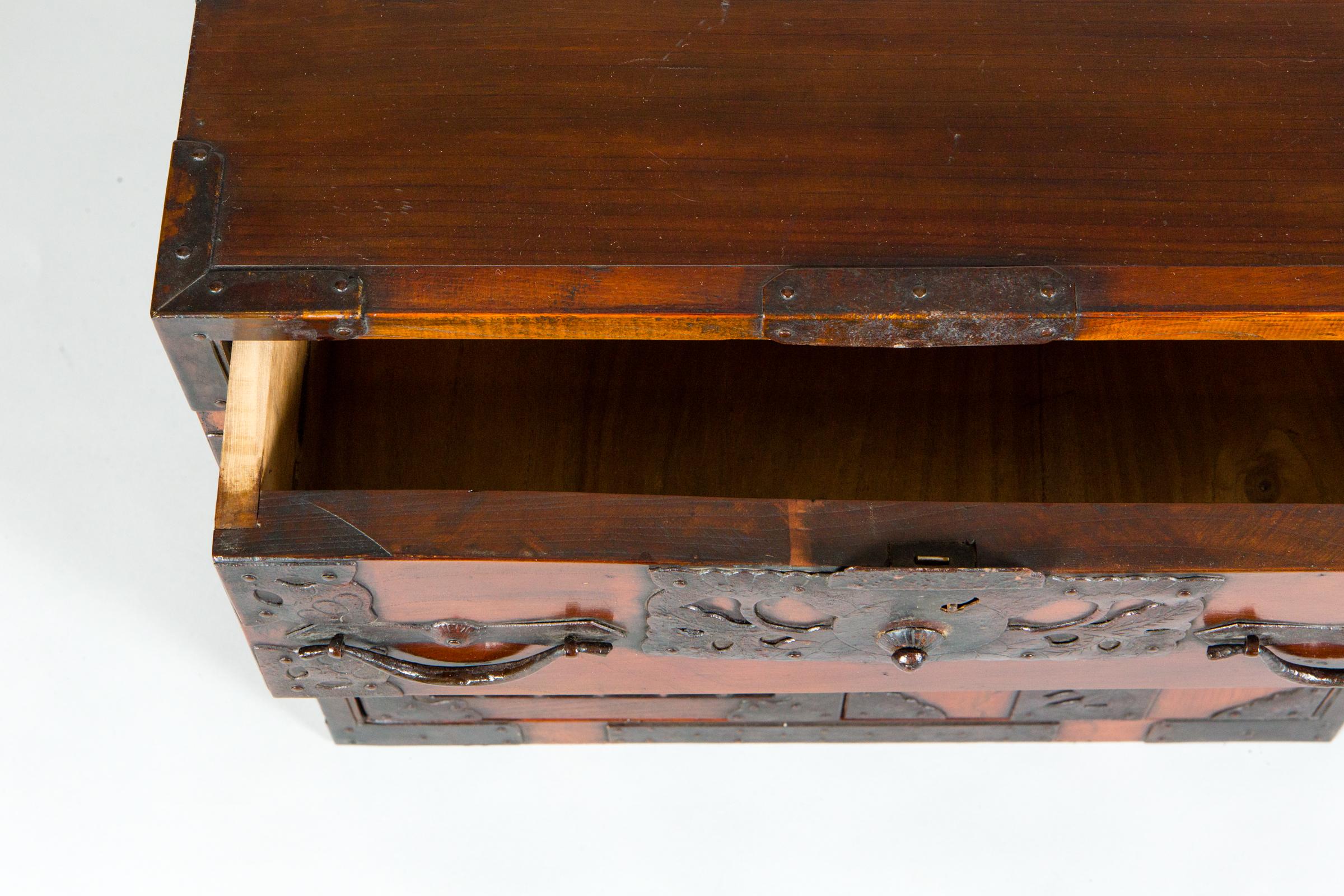antique tansu chest