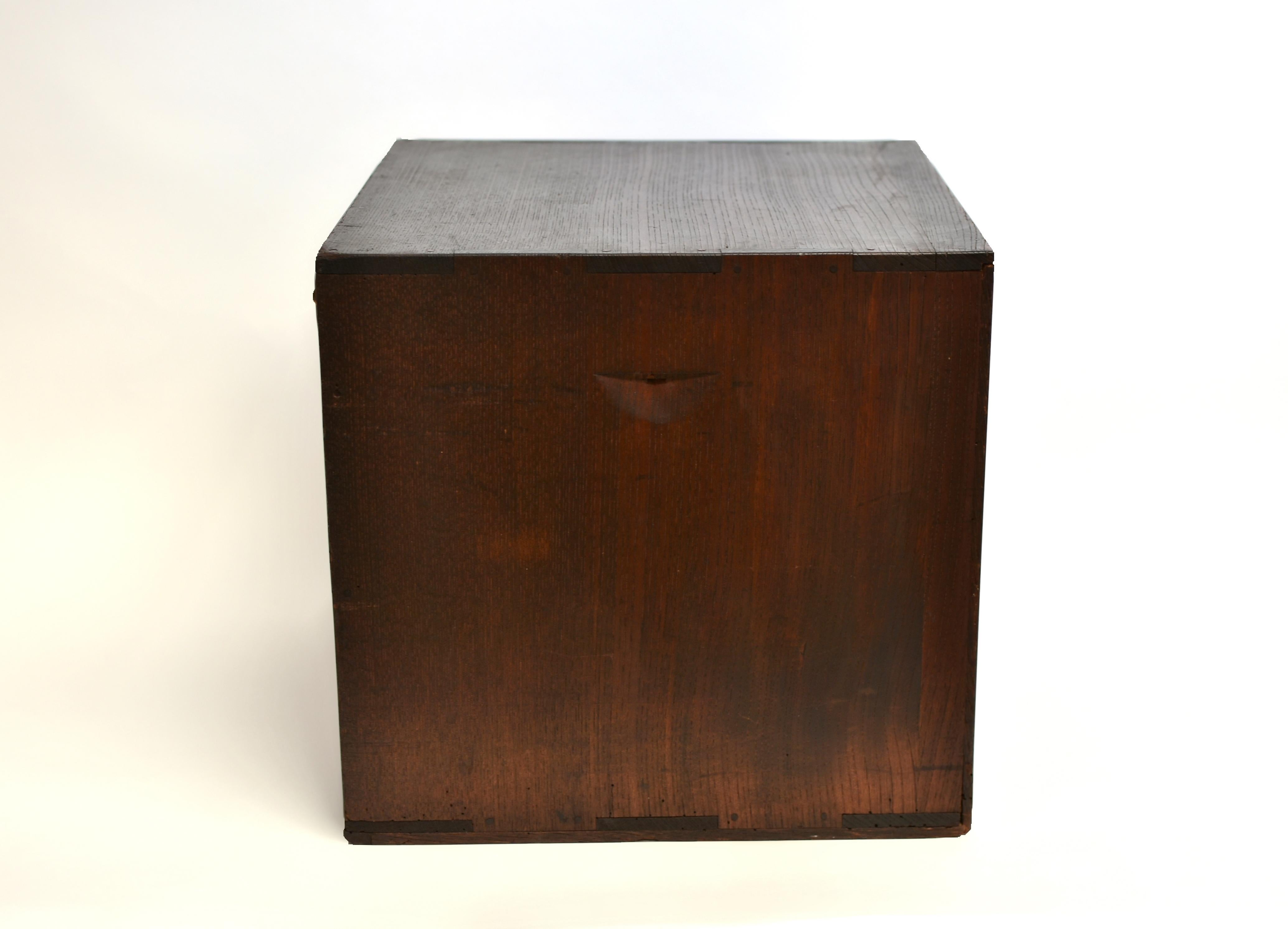 Antique Japanese Small Tansu Drawers Meiji 13