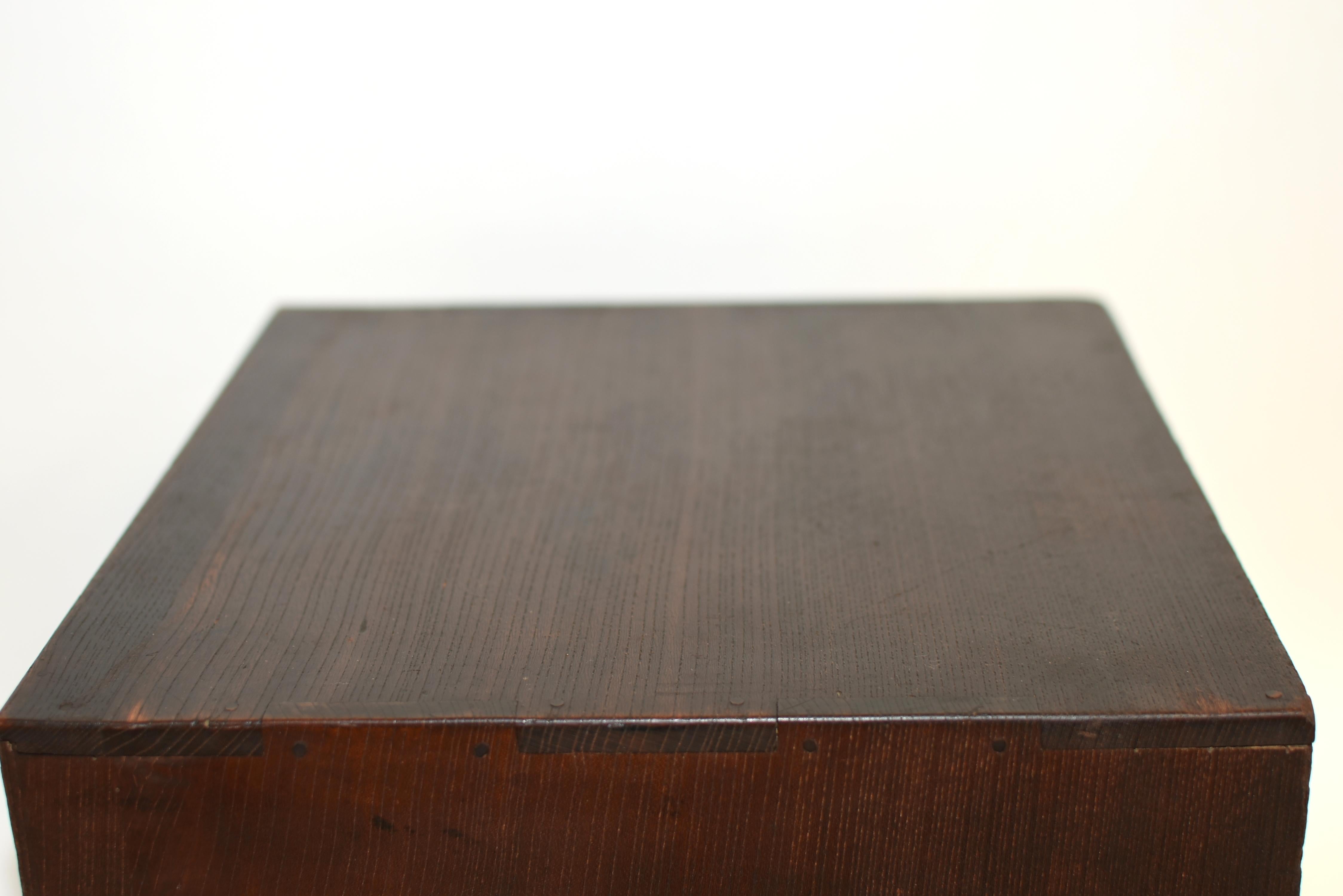 Antique Japanese Small Tansu Drawers Meiji 13