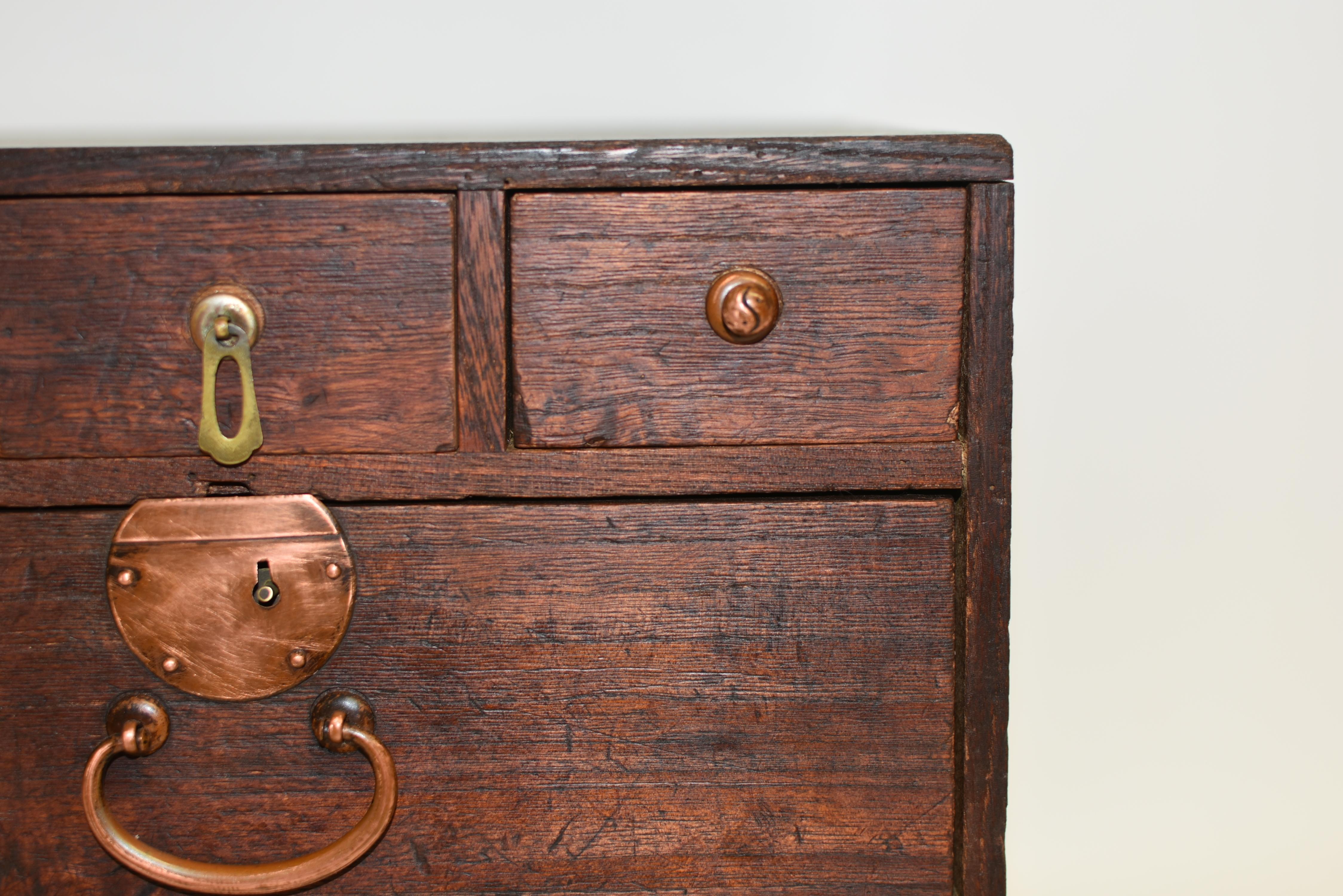 Antique Japanese Small Tansu Drawers Meiji 13