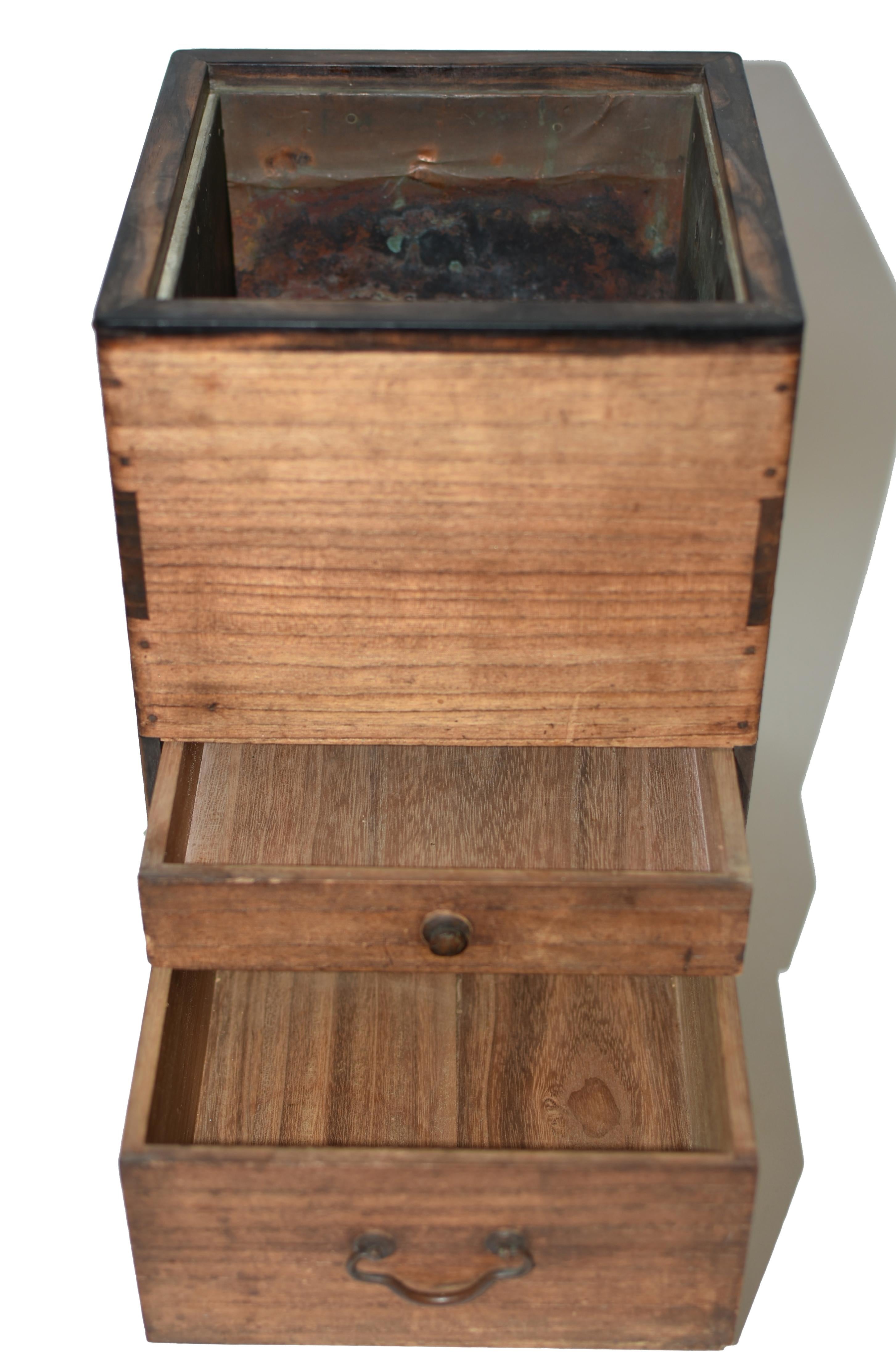 Antique Japanese Storage Box For Sale 4