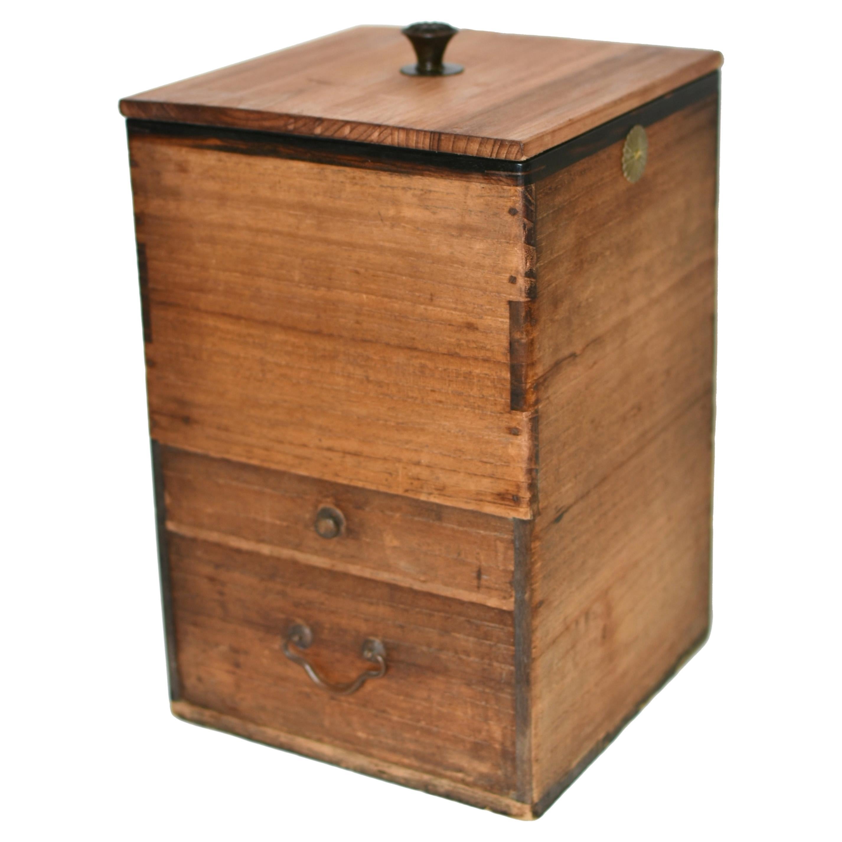 Antique Japanese Storage Box