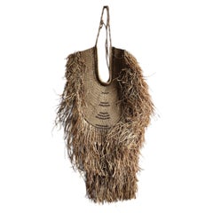 Antique Japanese Straw Rain Cape “Mino” Late Meiji ② – Early Showa Period, Japan