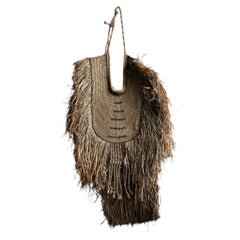 Antique Japanese Straw Rain Cape “Mino” Late Meiji – Early Showa Period, Japan