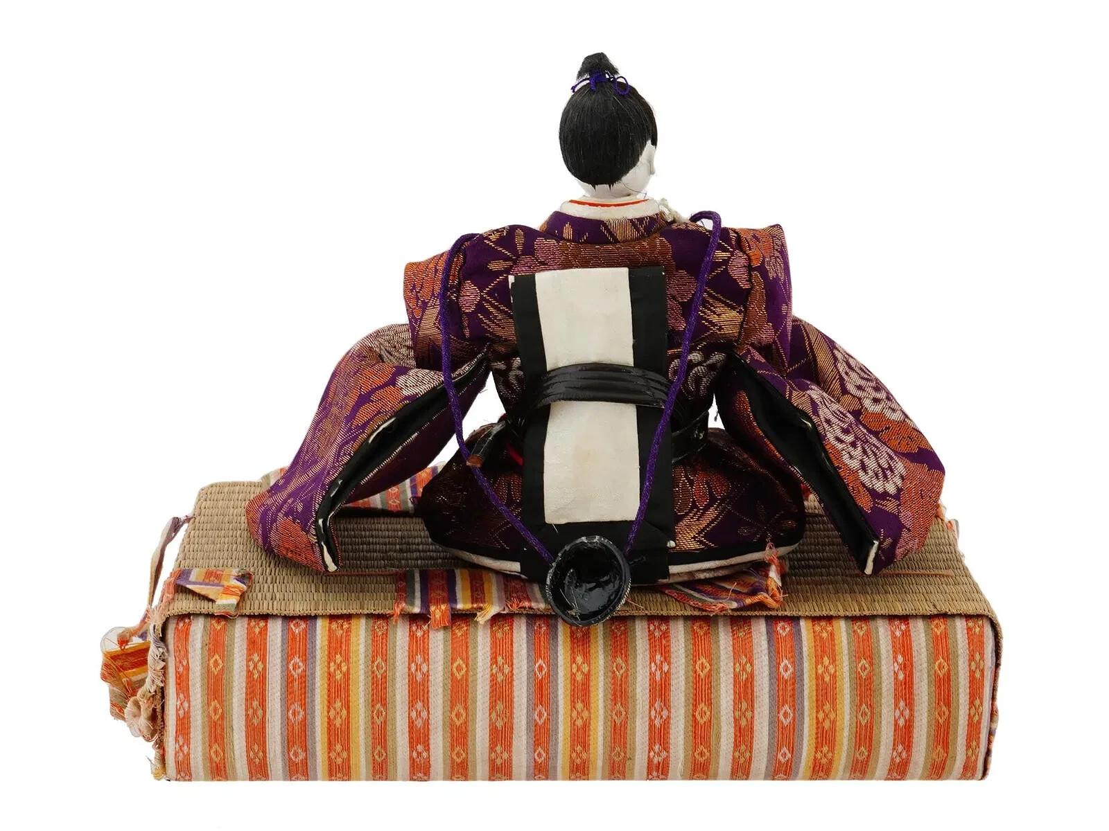 Japonais Poupée japonaise ancienne de la période Taisho Hinamatsuri en vente
