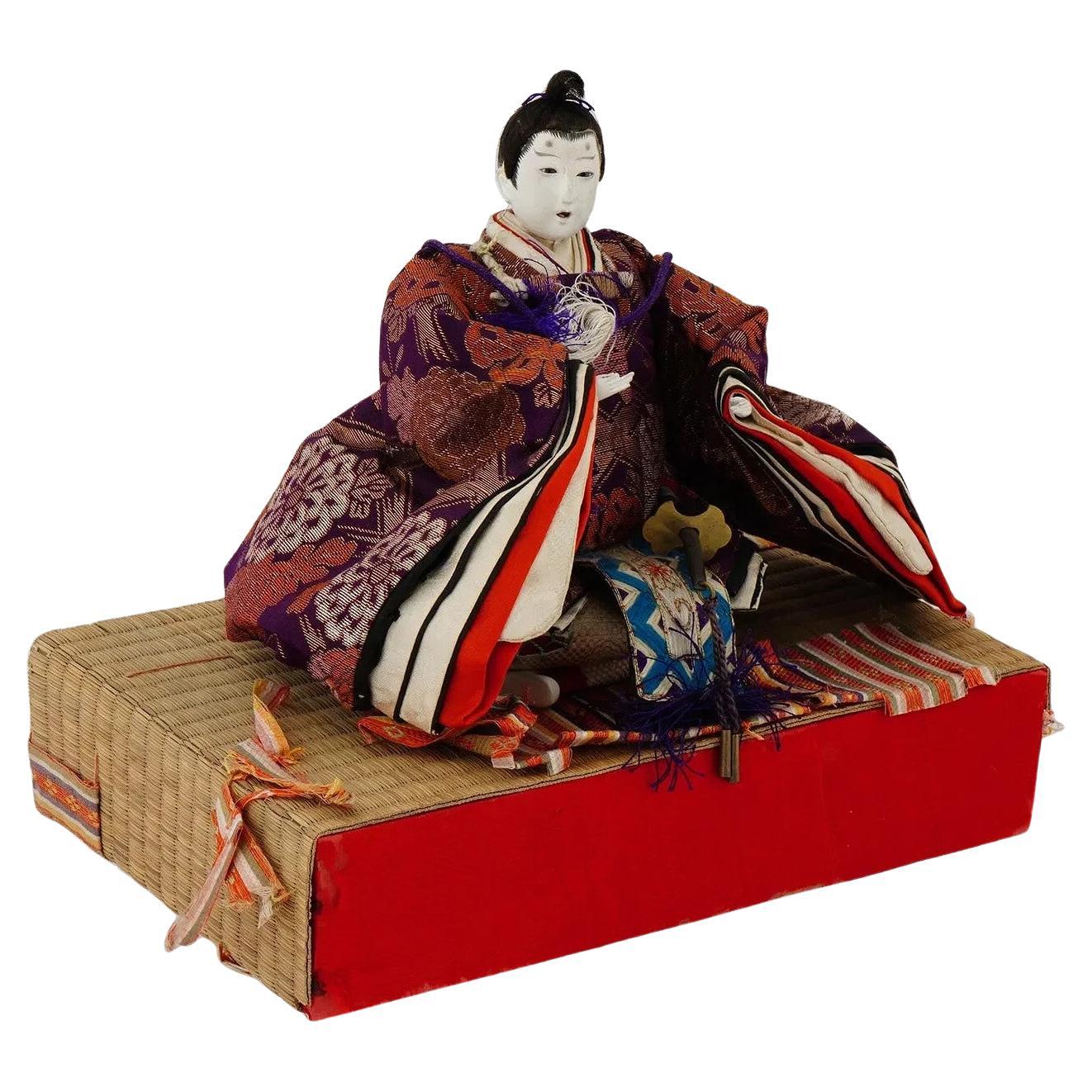 Antique Japanese Taisho Period Hinamatsuri Doll
